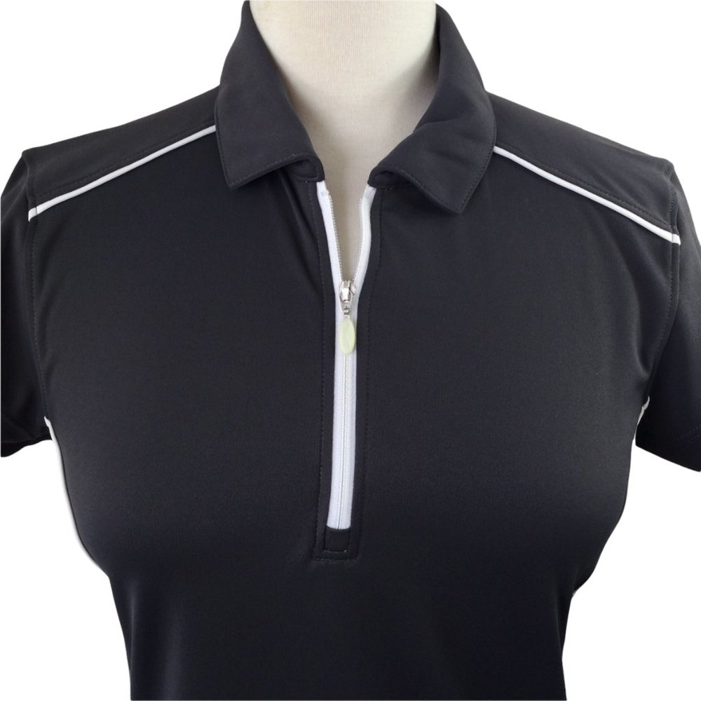 Slazenger Gray Short Sleeved Golf Top, XS - Picture 2 of 5